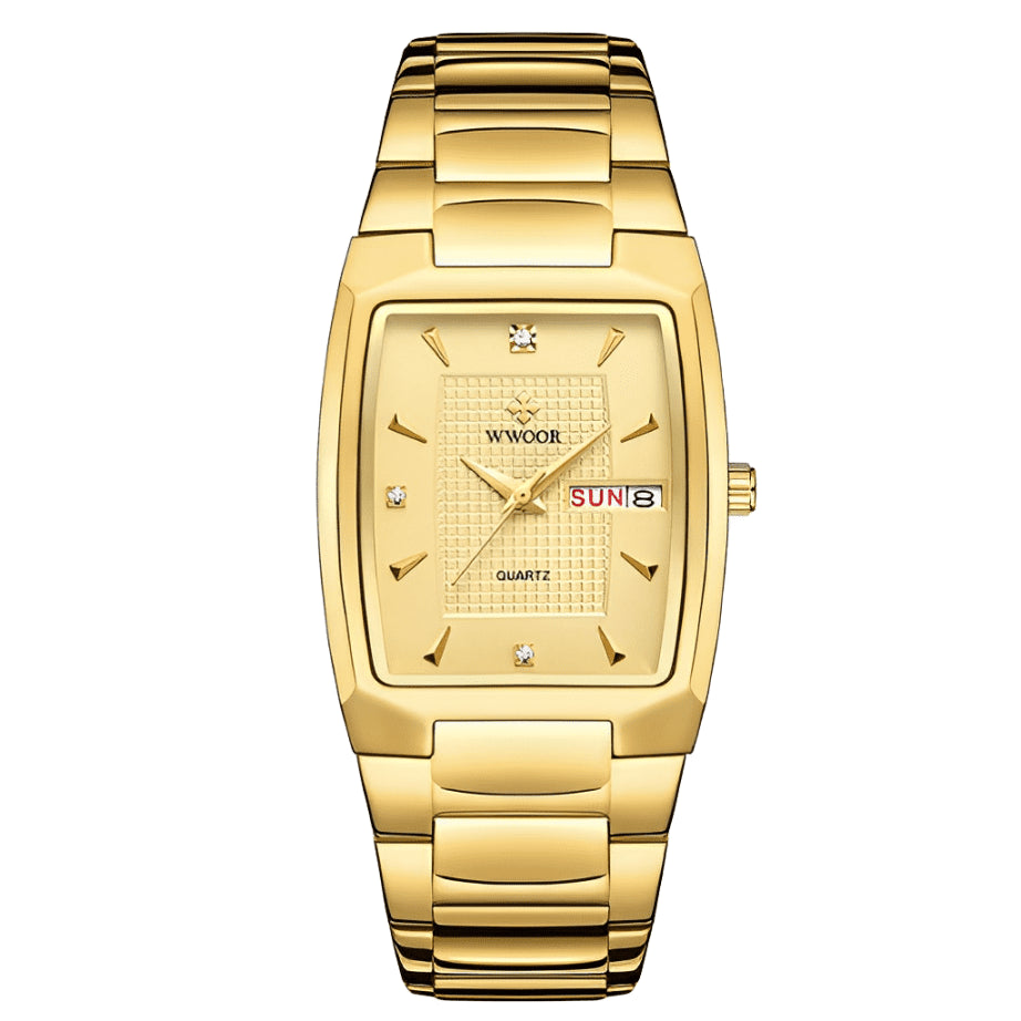 Relógio Feminino Dourado Modelo Azure