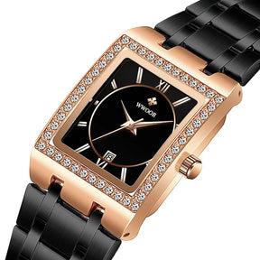 Relógio Feminino Black + Pulseira de luxo