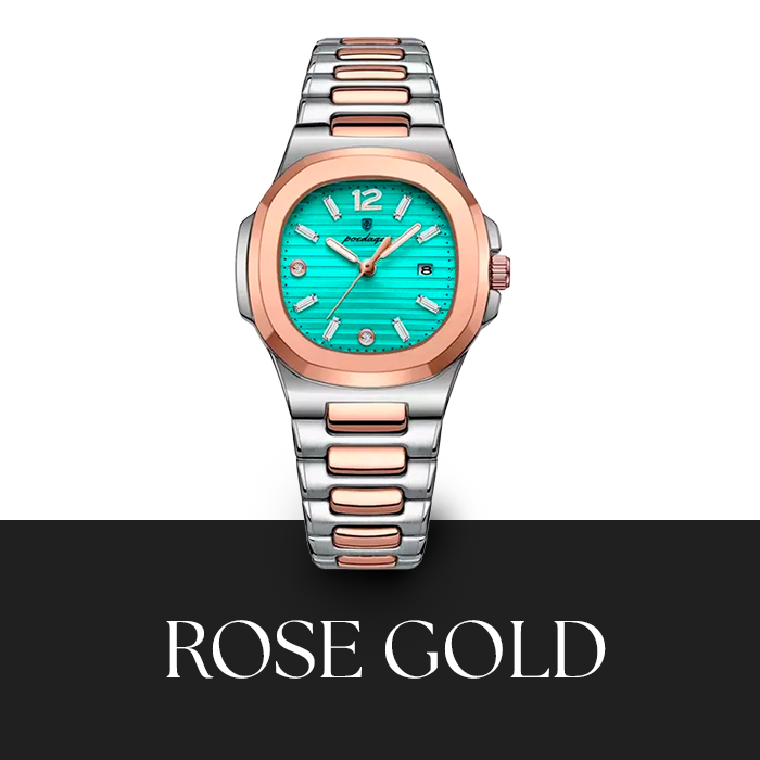 Relógio Feminino Rosé Gold