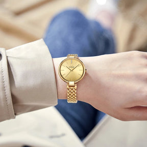Relógio Feminino Dourado Harmony