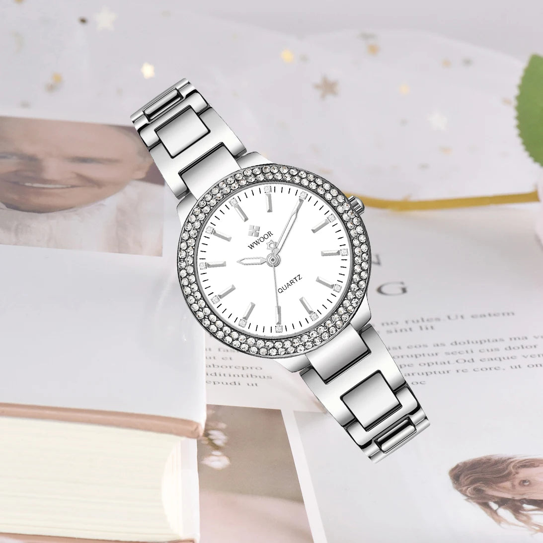 Relógio Feminino Prata Elegance